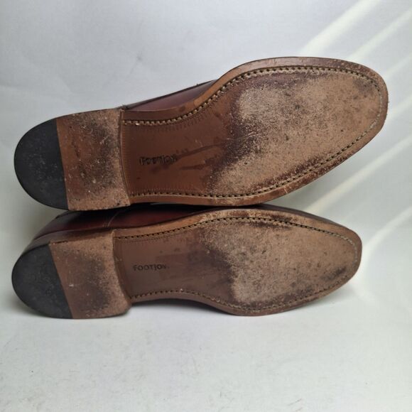 Footjoy Golf Classic Leather Oxford Derbys Dress Shoe Men US 10D Brown 79206 USA main image 3
